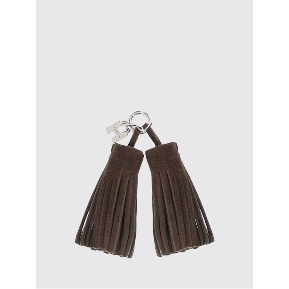 Hogan Women Hogan Suede Pendant With H Metal Logo And Tassel Application